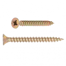 Шуруп универсальный, желтый цинк