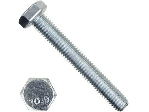 Болт М24х70 мм шестигр., цинк, кл.пр. 10.9 ГОСТ 7798-70 (25 кг) (STARFIX)