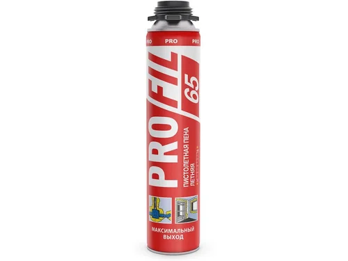 Пена монтажная пистолетная "Soudal" Profil Gun 65 820 мл