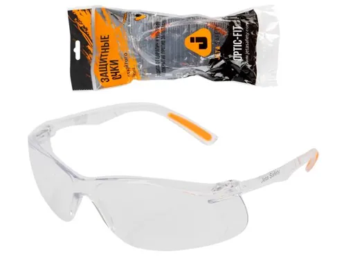 Очки открытые JETA SAFETY Optic-Fit прозрачные