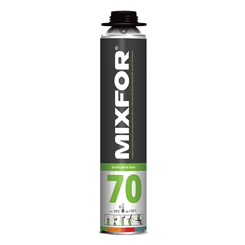 Пена монтажная MIXFOR FoamPro70, 900мл