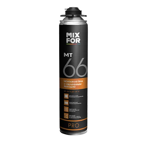 Пена монтажная MIXFOR MT-66, 850 мл