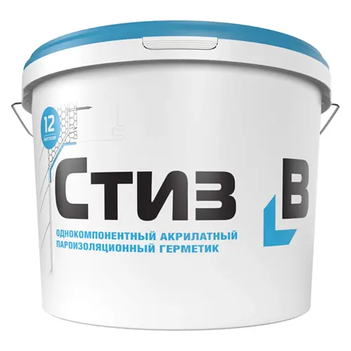 Стиз В однокомпонентный пароизоляционный акрилатный герметик